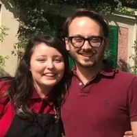 Customers of Willamette Craftworks smiling after a job well-done